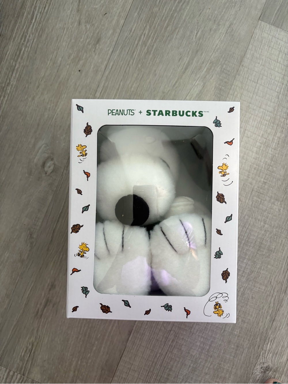 Peanuts x Starbucks White Snoopy Plush Toy - Collectible BNWT